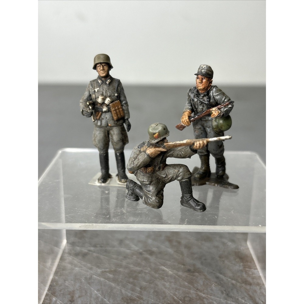 Tamiya Valor 21st Century 1/35 WWII German Soldier Figures Built Painted Lot